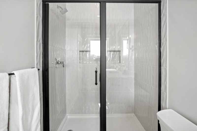 Minimalist Walk-In Shower